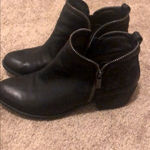 Leather Ankle  boots